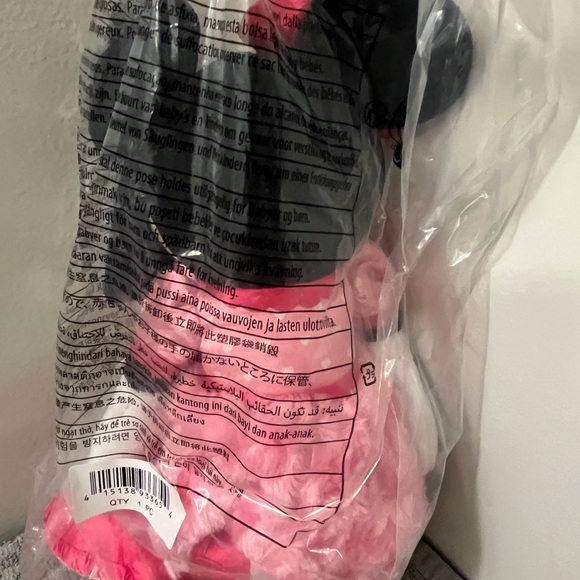 Disney Minnie Mouse Plush Toy in Pink - Picture 4 of 4